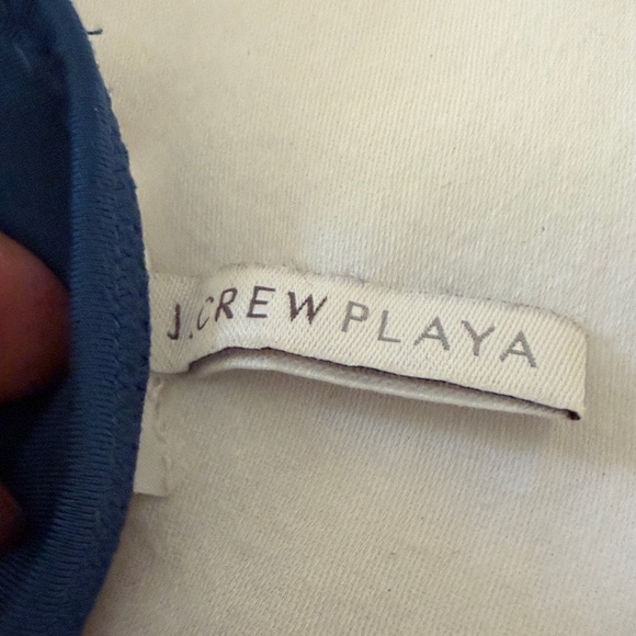 J. Crew Navy Triangle String Bikini Set - Picture 3 of 4